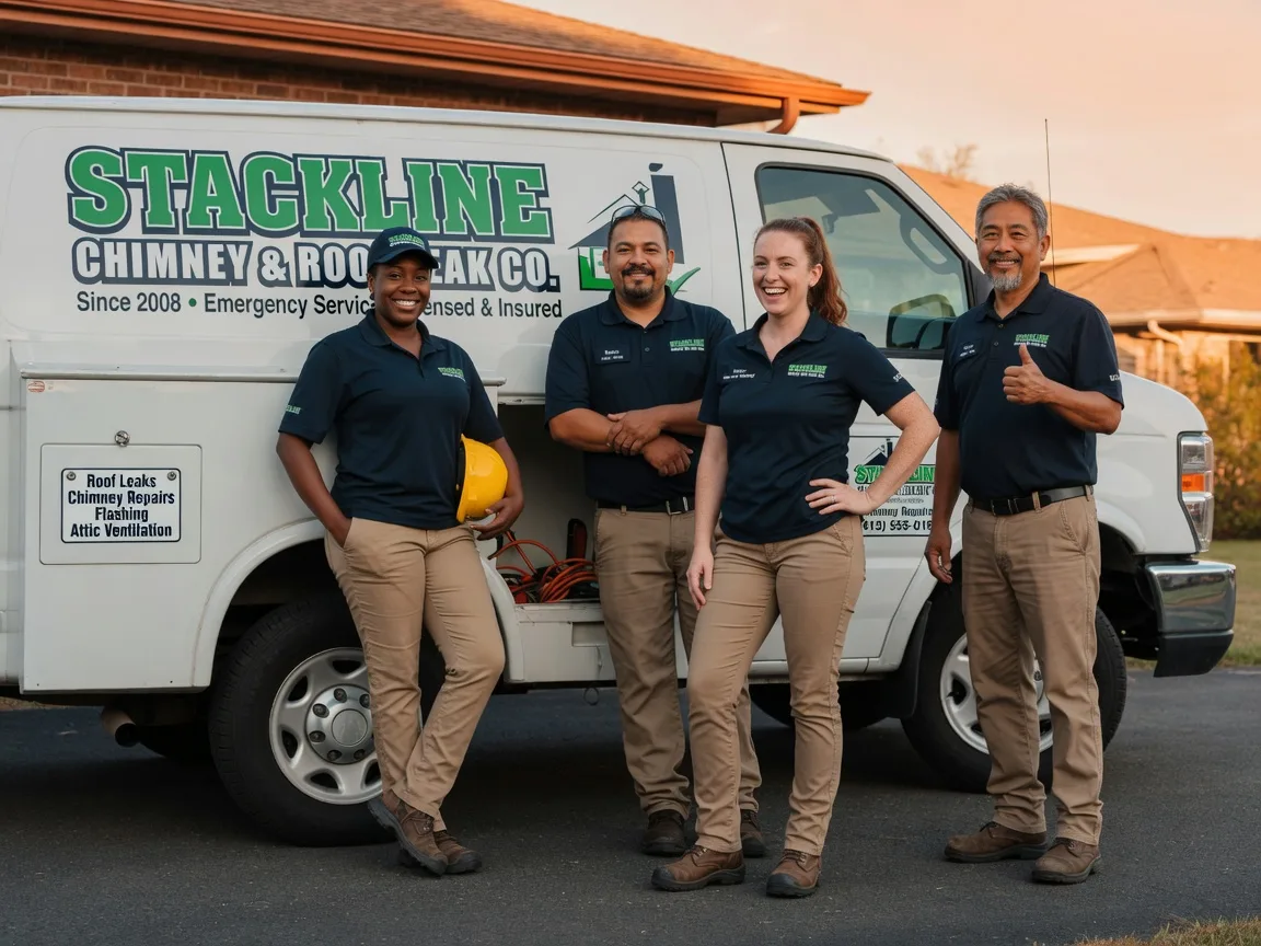 Chimney flashing repair company in Lindale, GA